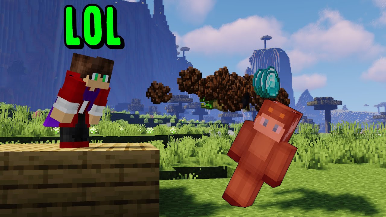 Minecraft, But GRASS Kills You INSTANTLY