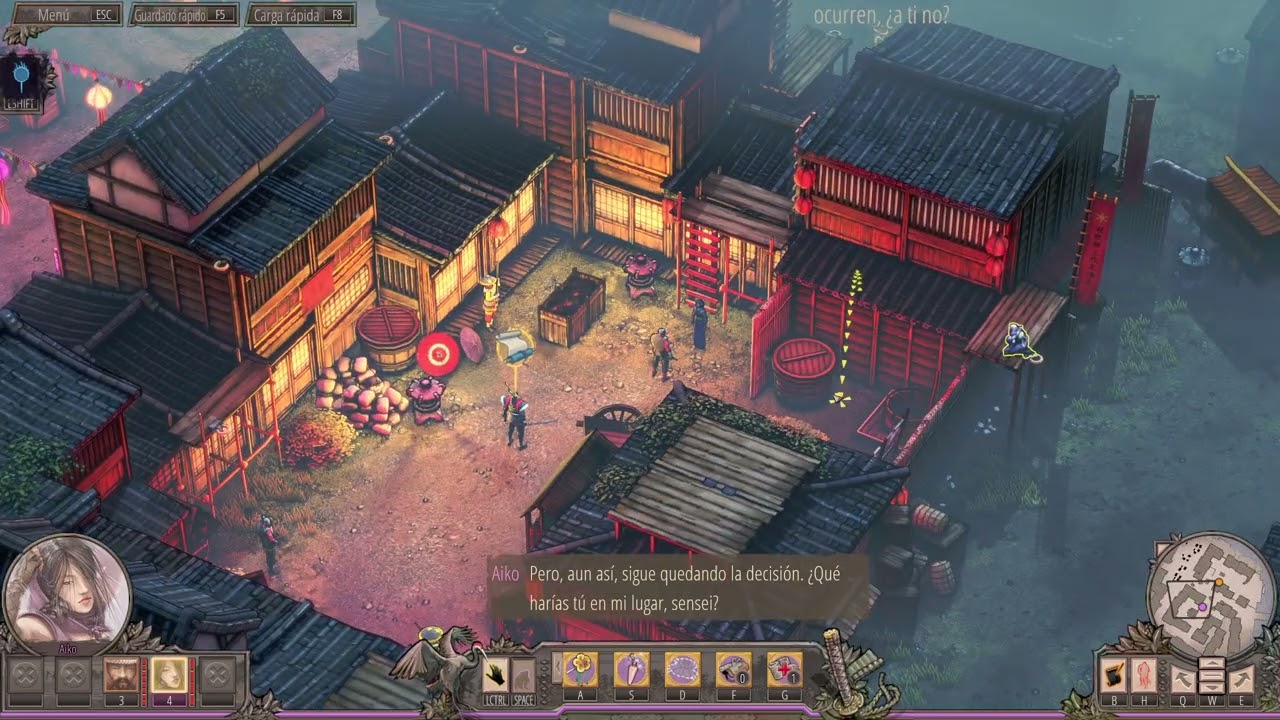 Shadow Tactics: Aiko's Choice [#4 Luces rojas en Matsuyama]