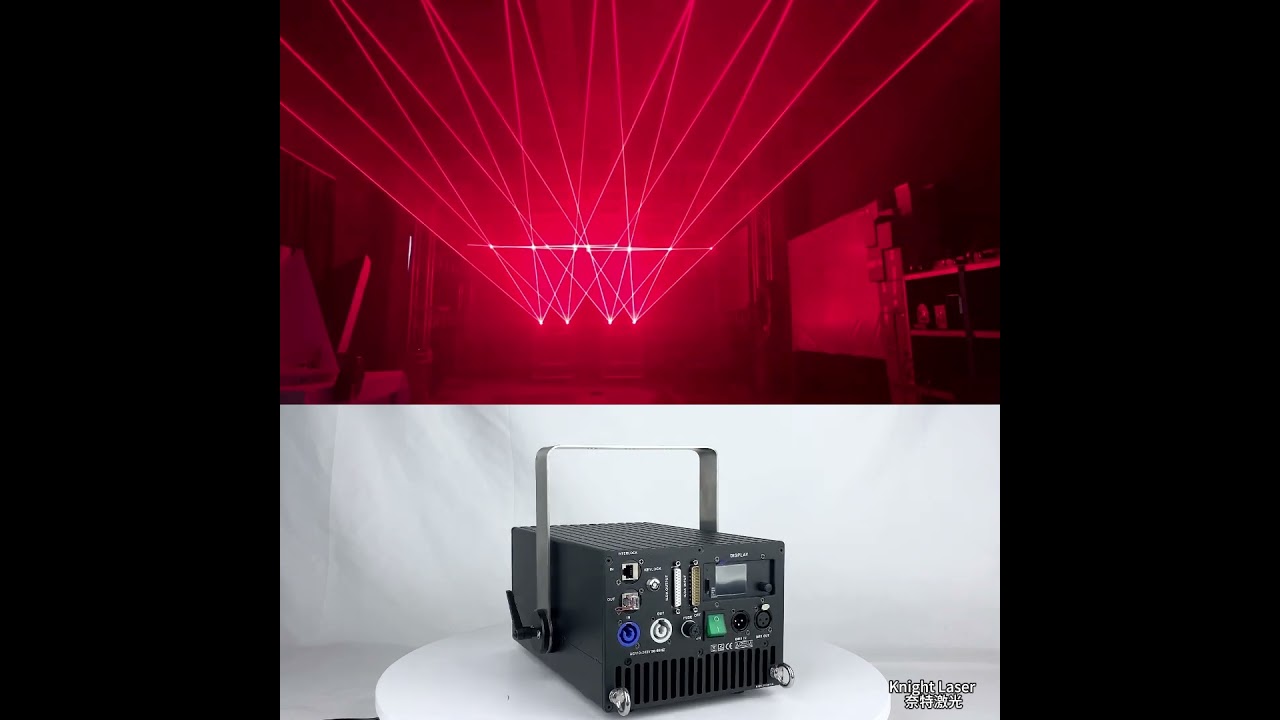 Factory Direct Sales Laser 8W RGB Light Full Color Laser for Disco Laser Light