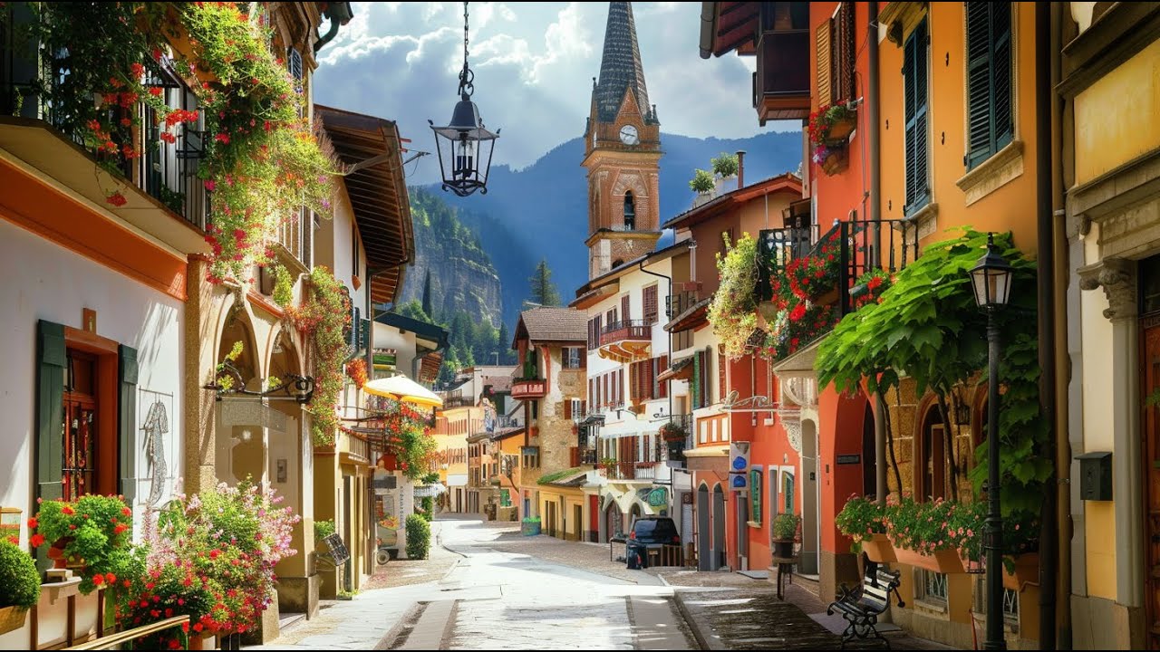 ❤️ Ortisei, Italy 🇮🇹 : Relaxing 4K UHD Walking Tour in the Hidden Gem of Italy
