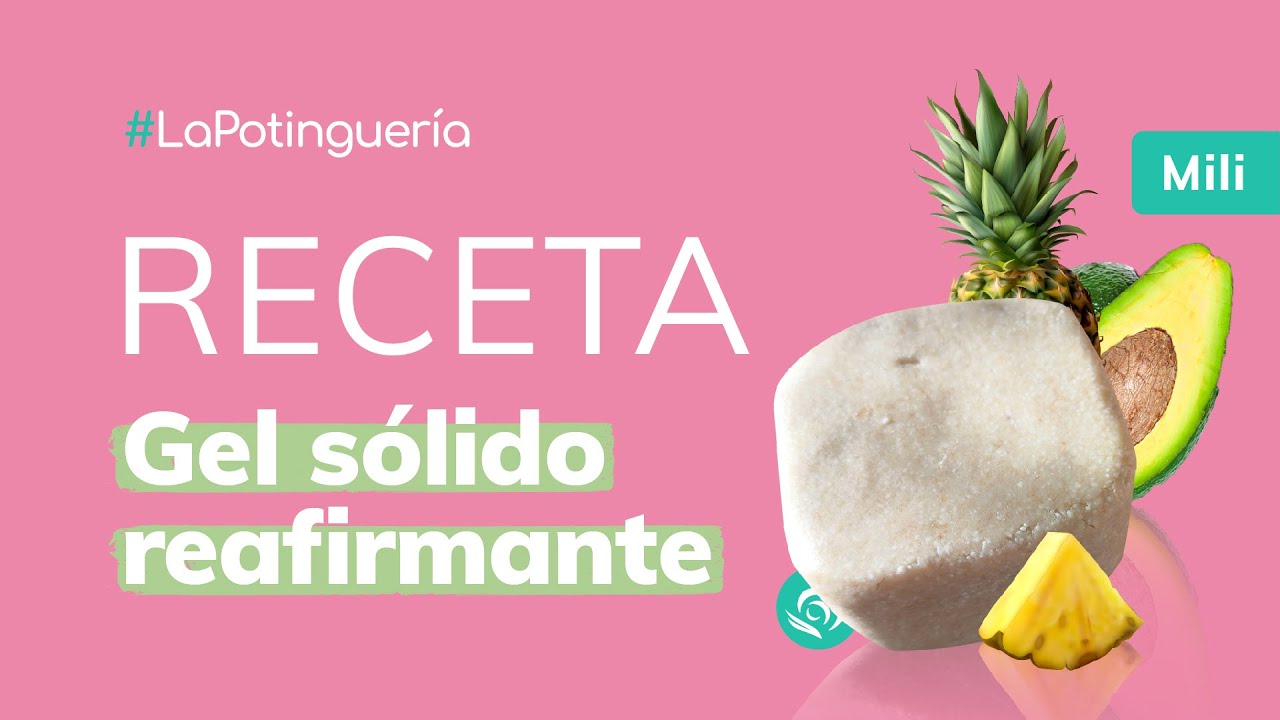 Cómo hacer Gel Sólido Casero con Piña | Cosmética Casera y Natural - Jabonarium #LaPotinguería