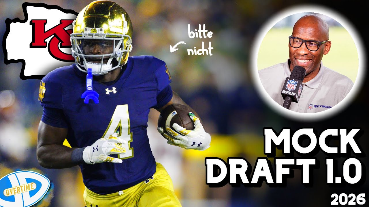Reaktion auf den ersten Bucky Brooks Mock Draft 2026!