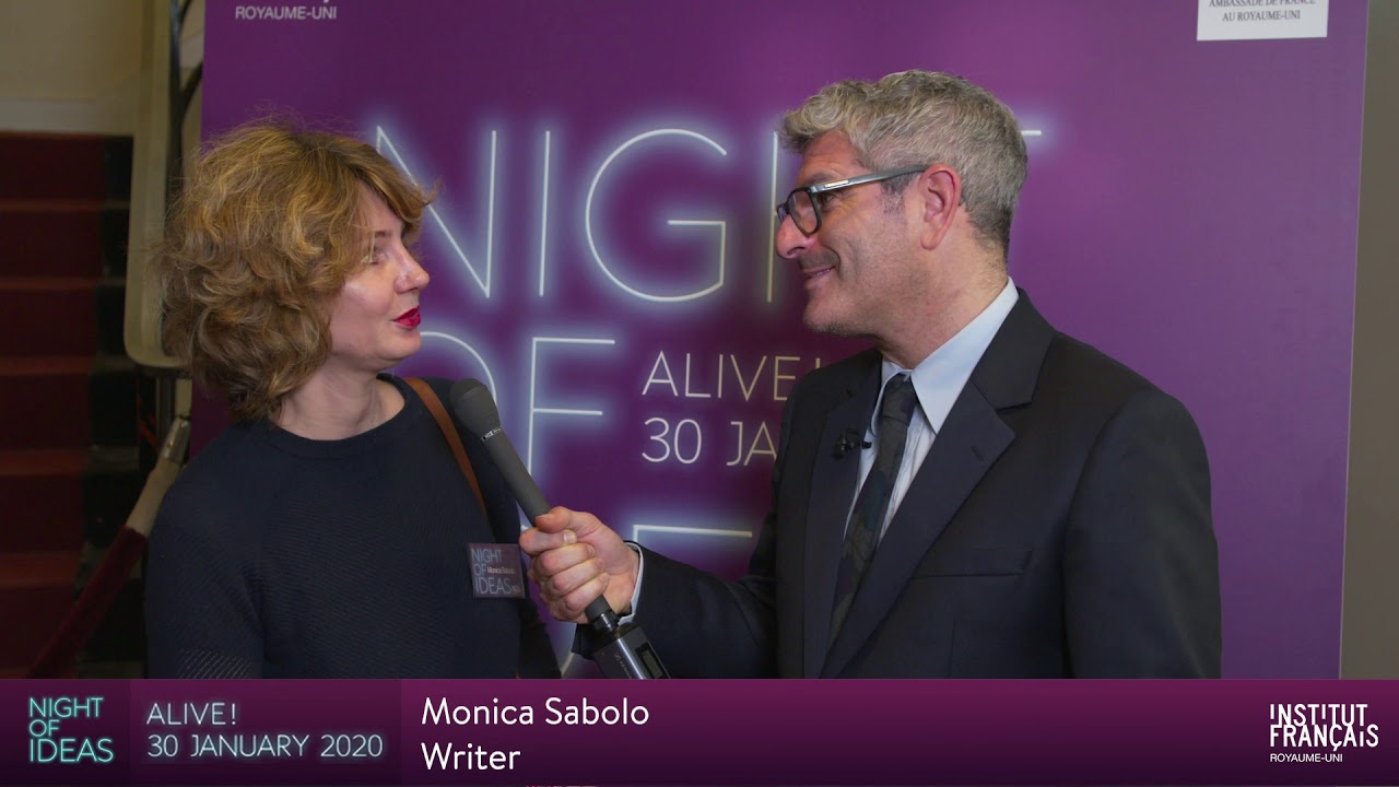 Monica Sabolo at The Night of Ideas 2020