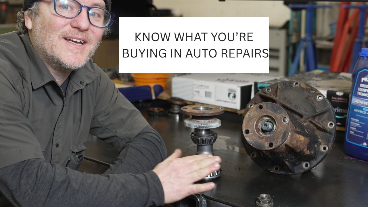 Know what you're paying for in auto repair,  not all repairs are equal