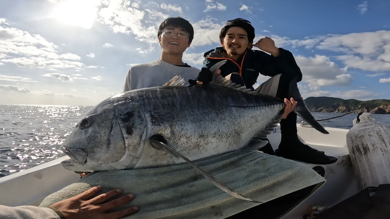 GTs on the bite?キャスティング大成功【slow jigging】