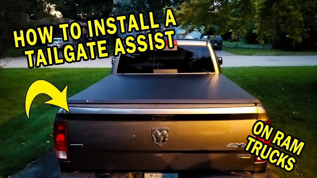 How to Install a Tailgate Assist on a Dodge Ram