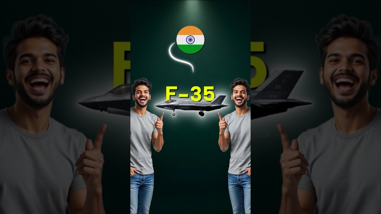 F-35 Fighter Jet Lands In India After System Failure! ⚠️ #f35 #jet #indiannavy #uknavy #uk #kerala