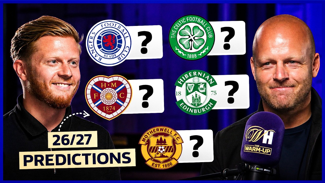 Scottish Premiership Predictions 26/27 | The Warm Up Season Preview