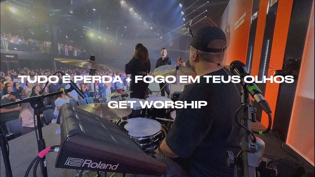 WORSHIP DRUM - Melk e Ericka não estavam pra brincadeira haha - TUDO É PERDA + FOGO EM TEUS OLHOS