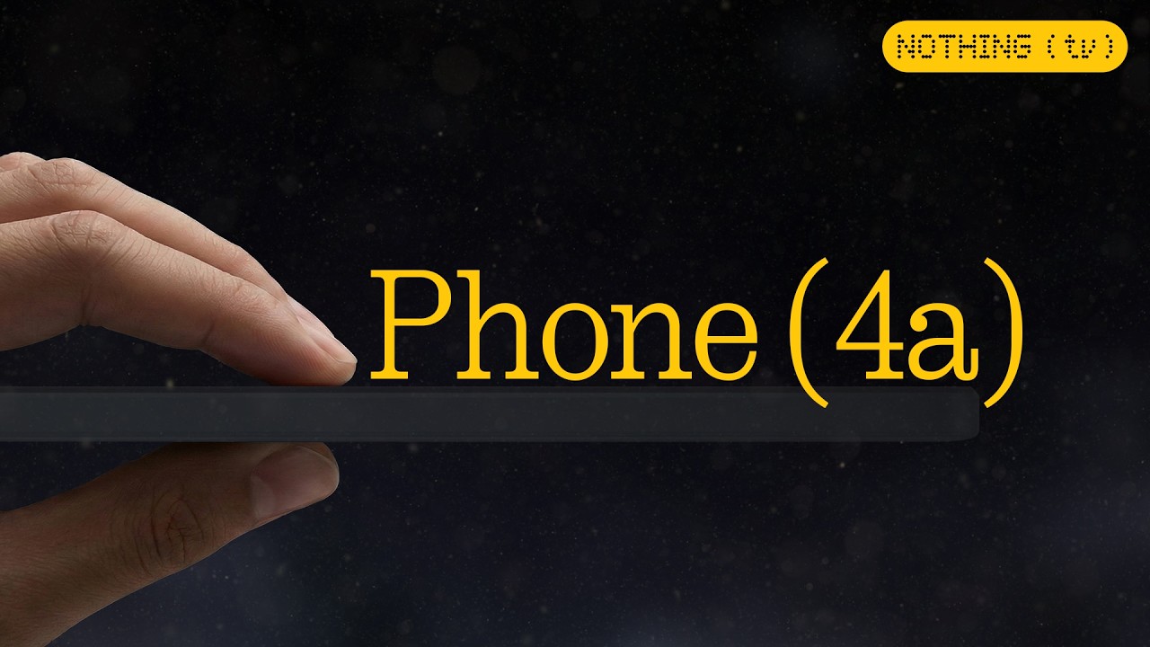 Nothing CEO talks Phone (4a)