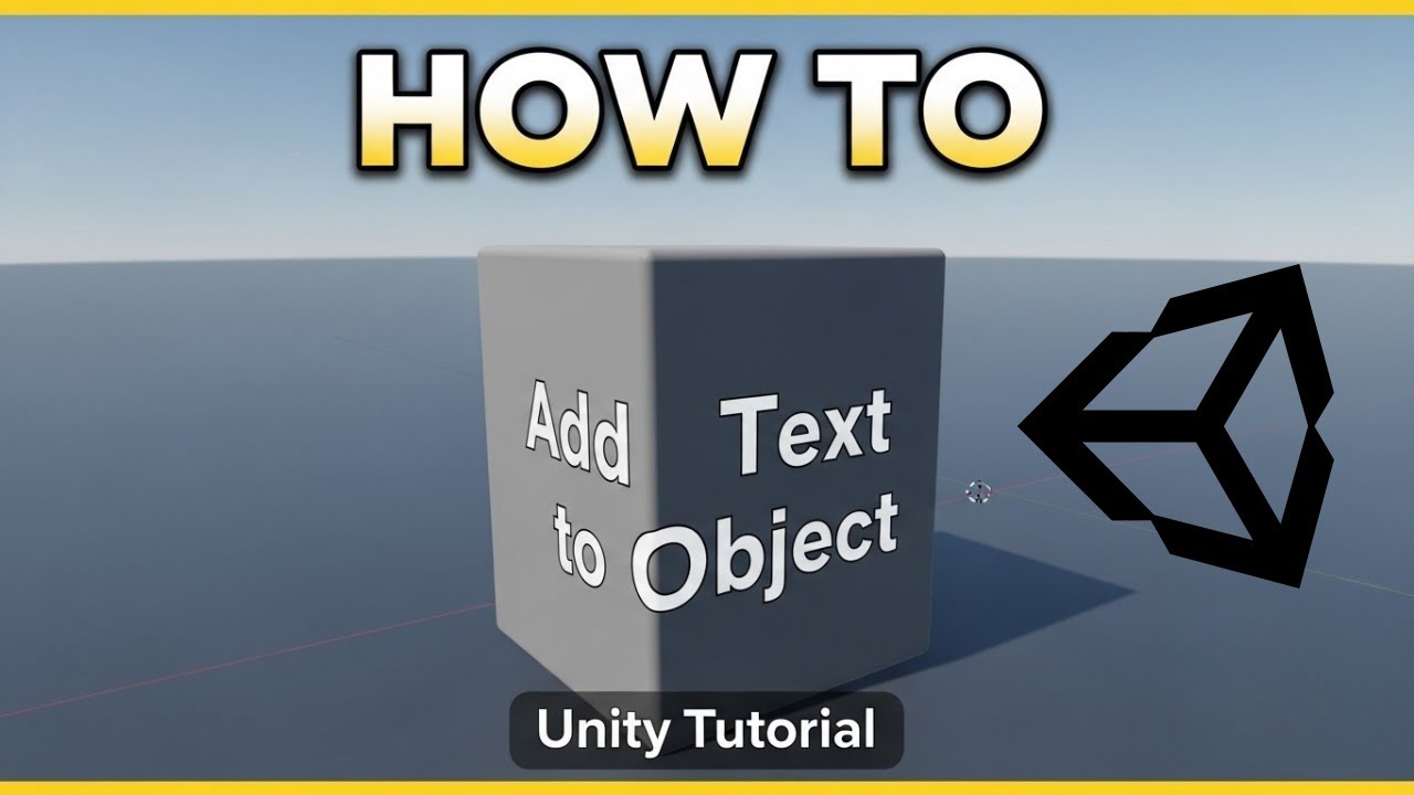 How to Add Text on Object in Unity | UI Text vs. 3D TextMeshPro