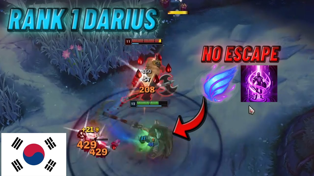 Rank 1 Darius uses Phase Rush against Sion