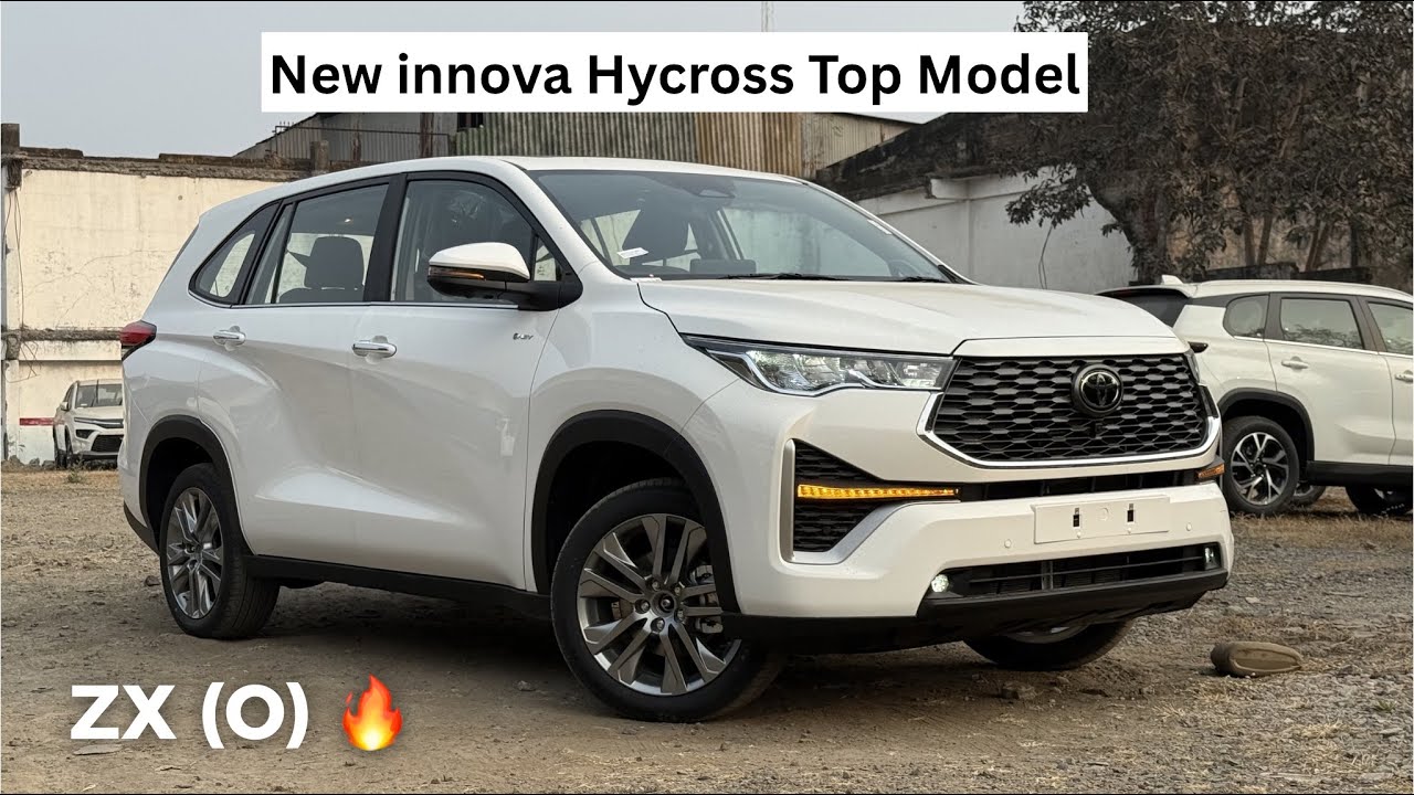 New Innova Hycross ZX Optional ￼2026 Updated 🔥 Top Model Review 2026 #toyota #innovahycross 