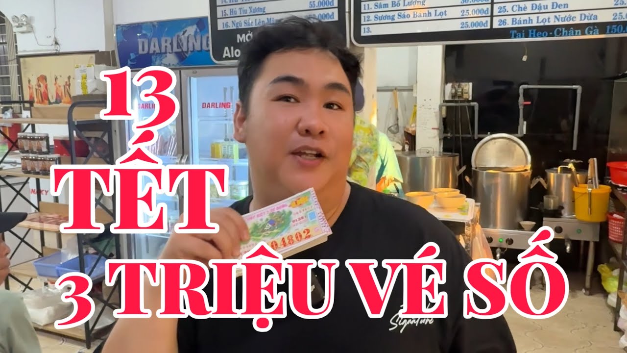 Cô Ú Dò 3 TRIỆU VÉ SỐ 13 TẾT - Cái Kết 