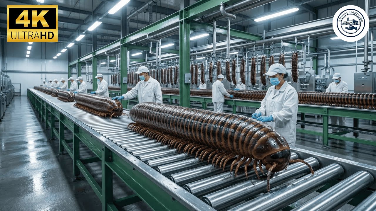 Inside the Millipede Factory: How Raw Shell Turns Into Multi joint Cable (Full Process)