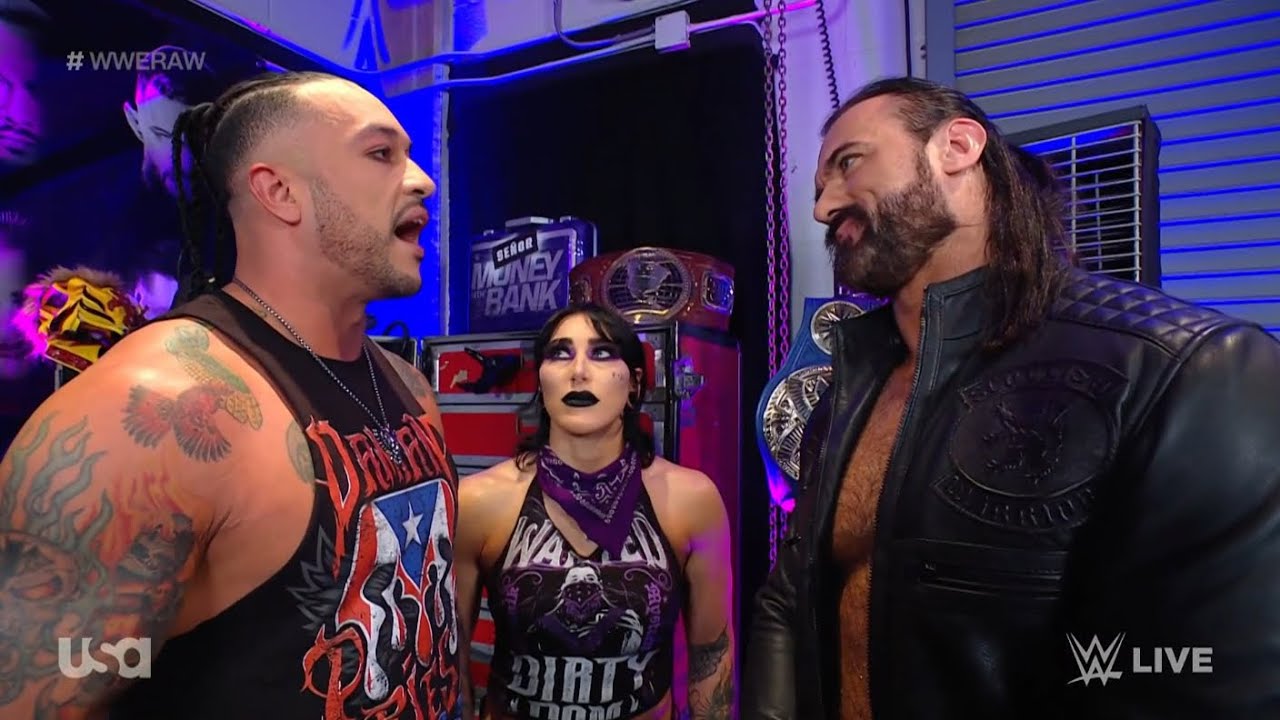 The Judgement And Drew Mcintyre Backstage Segment - Wwe Raw 11/20/23