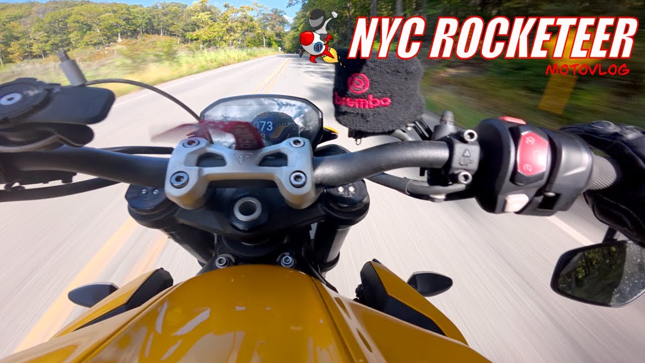 Triumph Street Triple 765 RS x Thruxton Ride In The Twisties