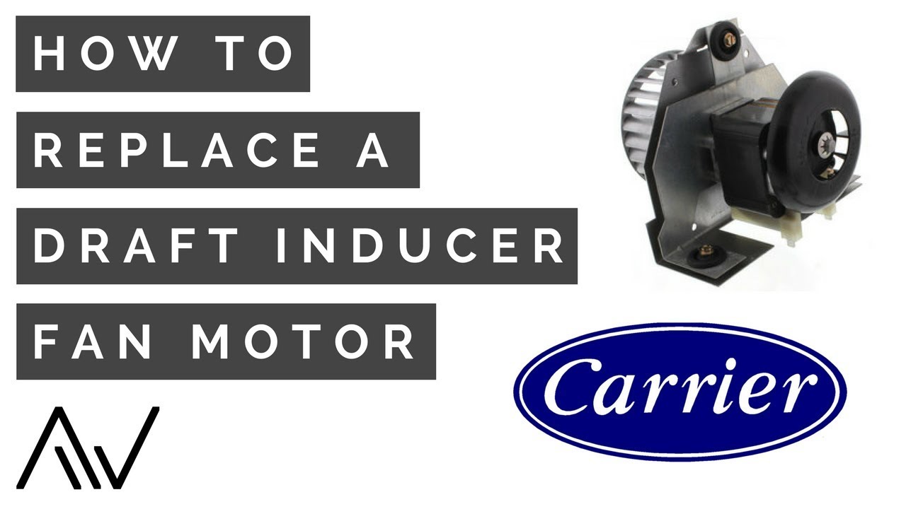 How to Replace a draft inducer fan motor on a Carrier / Bryant Furnace | 58PAV Model