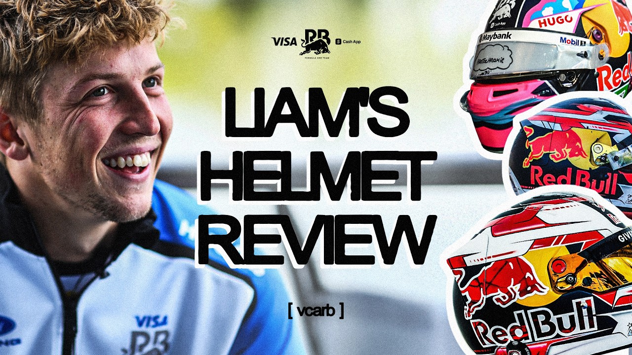 Which helmet is the best? Liam Lawson ranks his favourite lids
