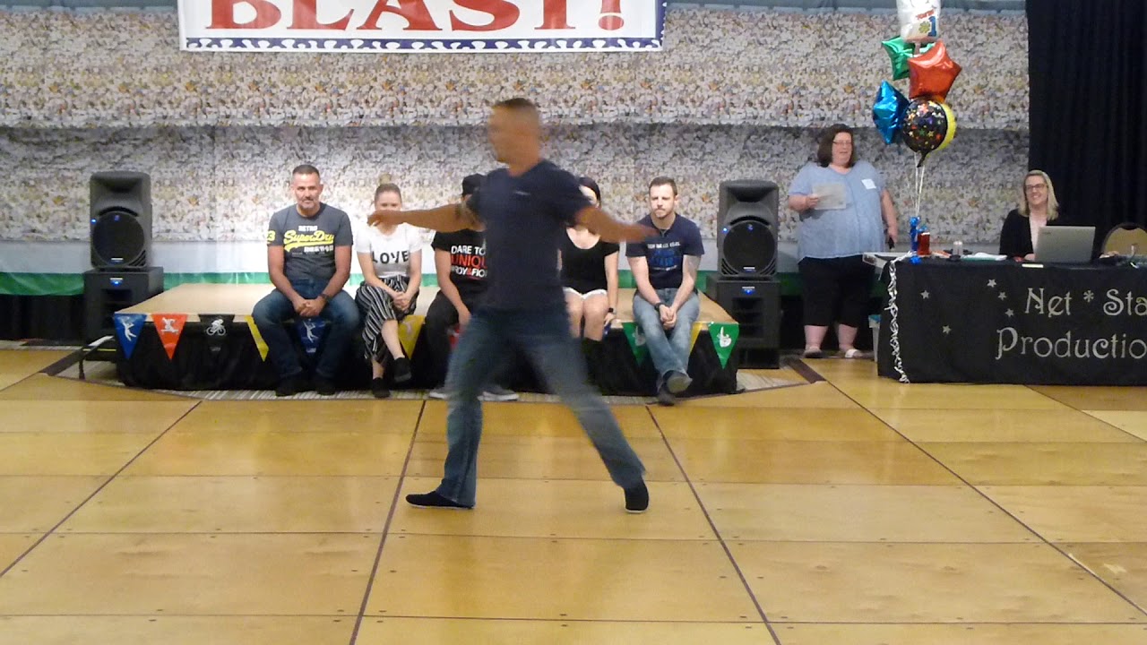 Uphill Battle Line Dance by Joey Warren Demo @2018 NWLD