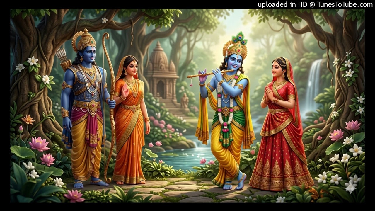 सीता के मन राम बसे, राधा के मन श्याम,