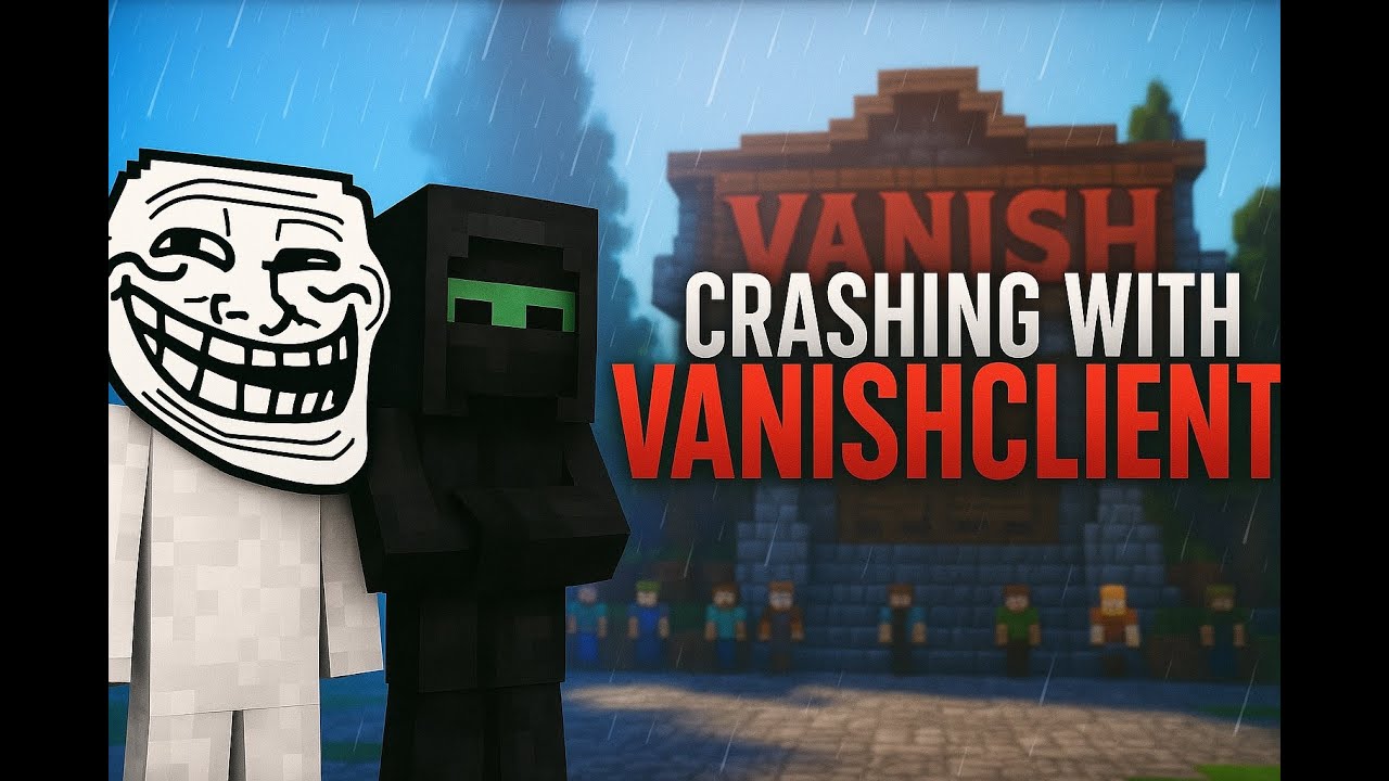 Crash Client 2025? Crashing Minecraft Servers with Vanish Client 5.3
