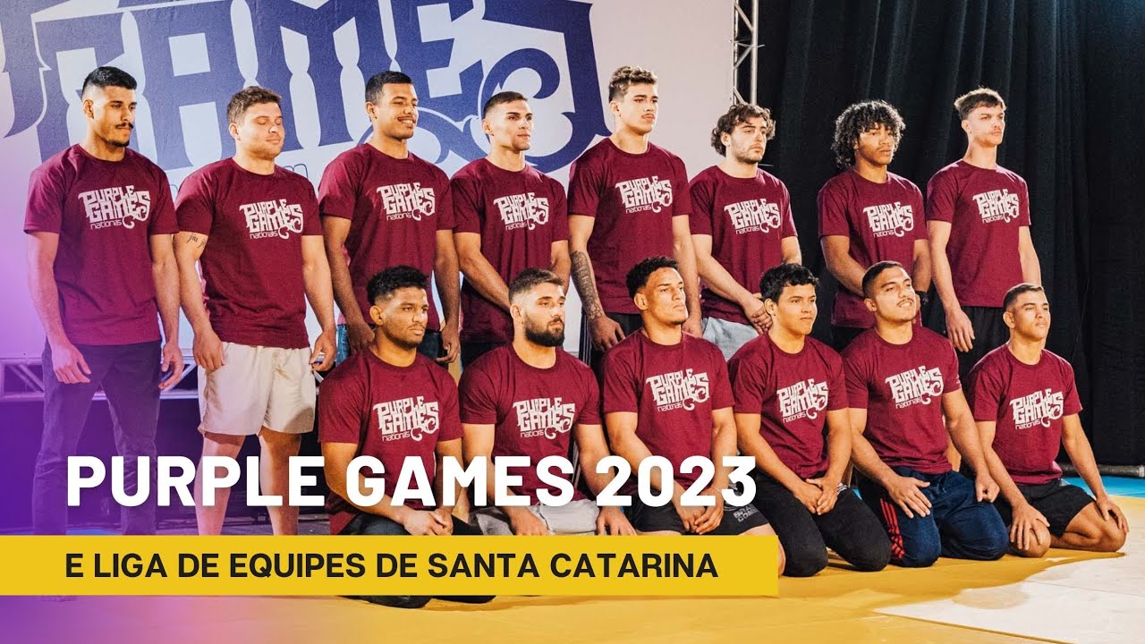 PURPLE GAMES 2023 E LIGA DE EQUIPES DE SANTA CATARINA