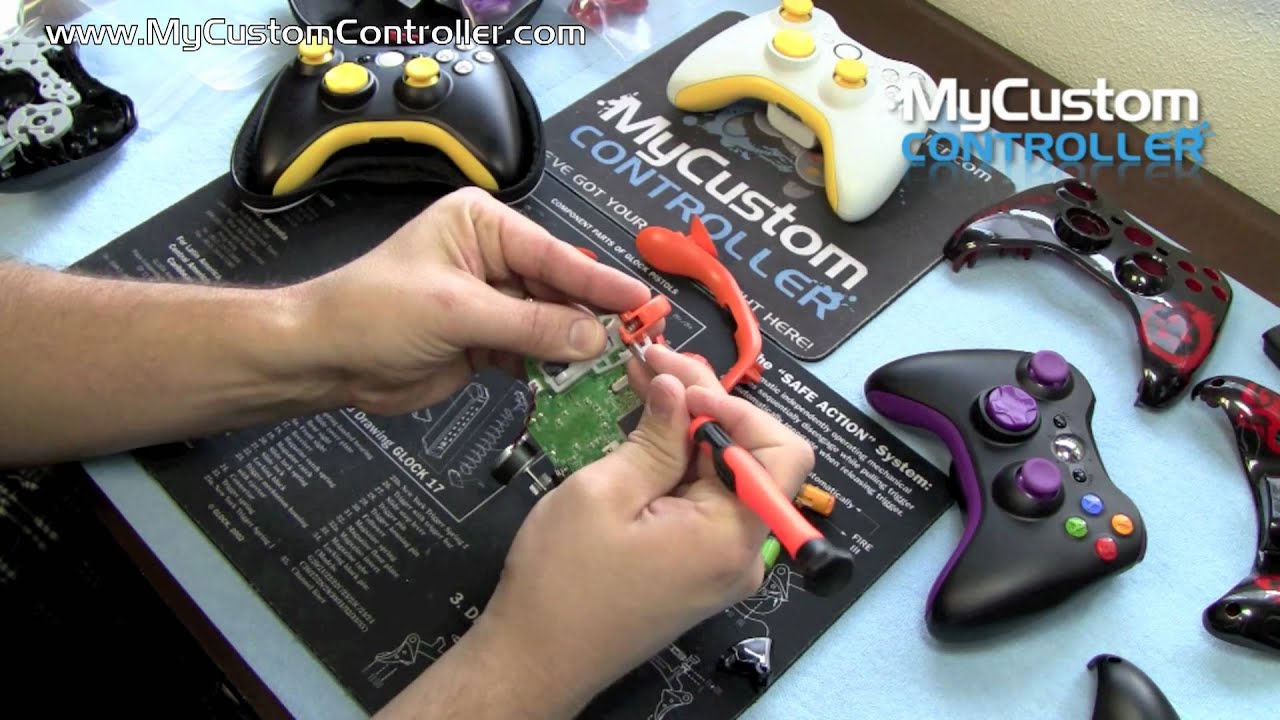How to Change the Color of Your Xbox 360 Thumbsticks - By MyCustomController