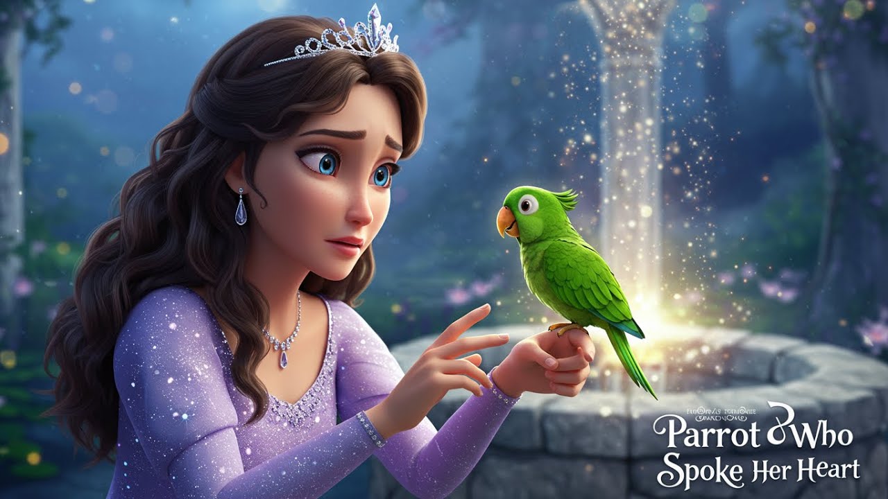 The Princess and Her Talking Parrot | A Magical Fairytale