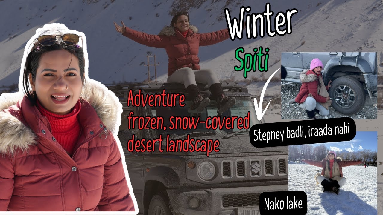 Sab Kuch Jam Gaya!🥶Kalpa to Spiti Valley Winter Vlog 2026 || Gunja Saha || Desi Balanced Soul || 