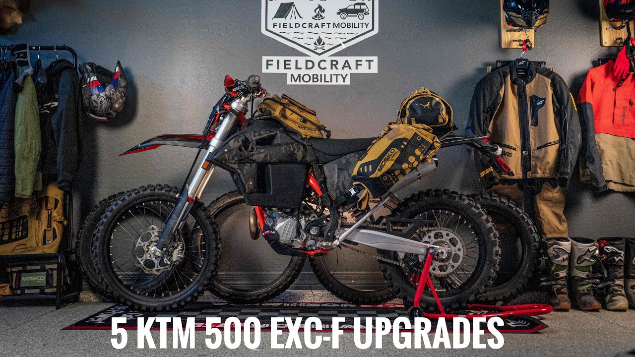 5 обновлений KTM 500 EXC-F для Moab, штат Юта
