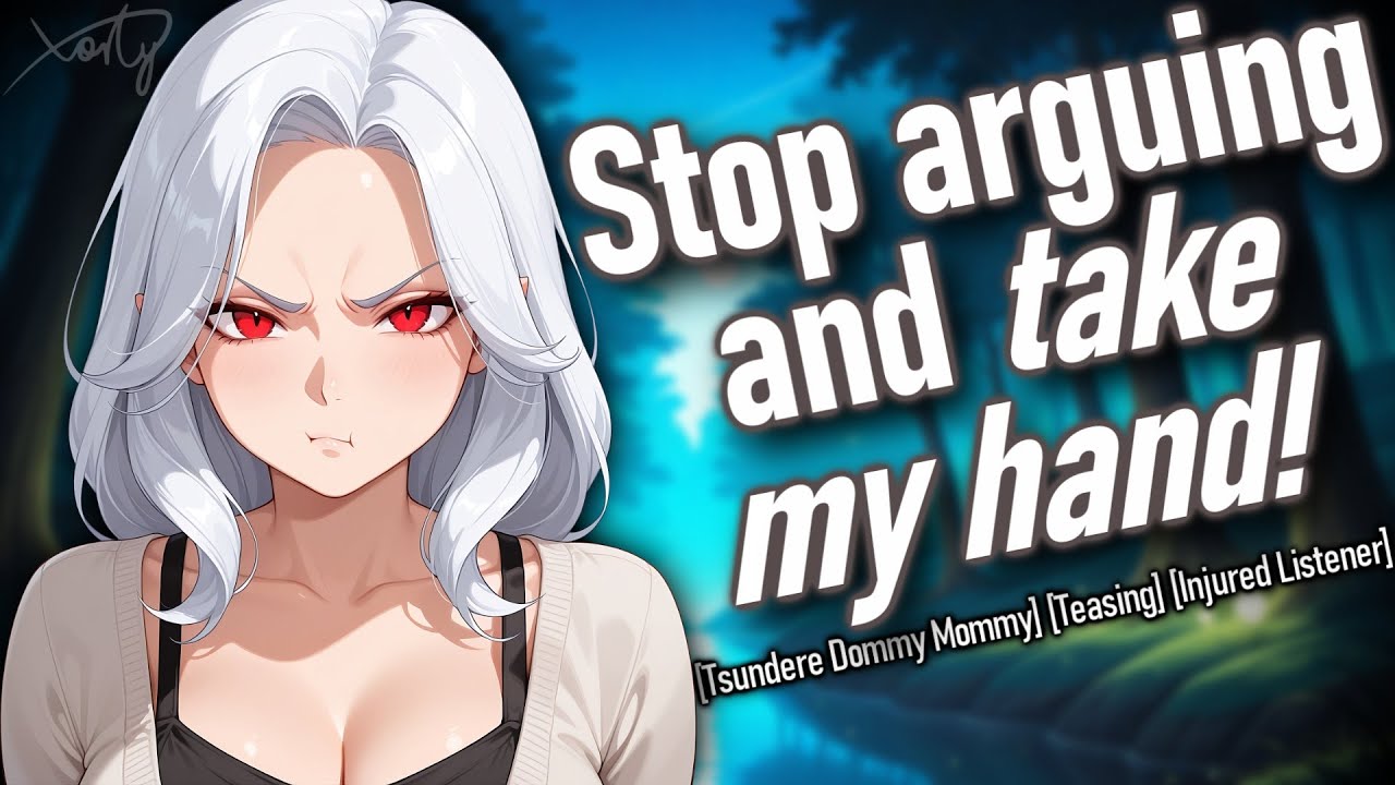 ASMR Tsundere Vampire Mommy SAVES You [F4M/A][FDom][Caring][Teasing][Injured Listener][Fantasy]