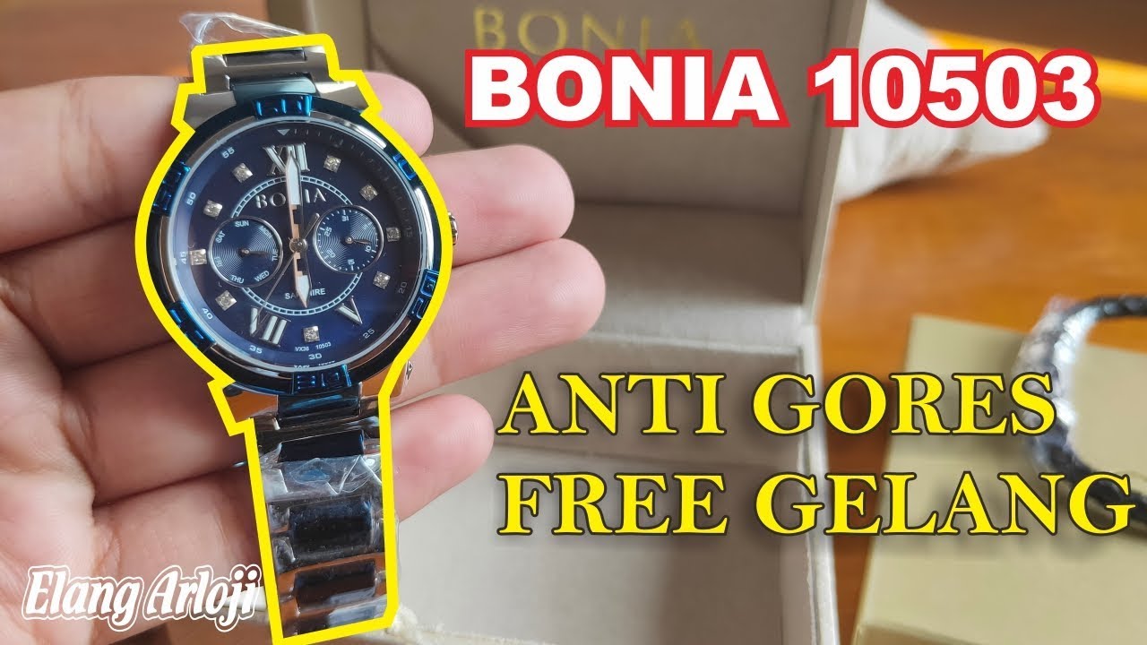 BONIA 10503 UNBOXING & REVIEW - ELANG ARLOJI