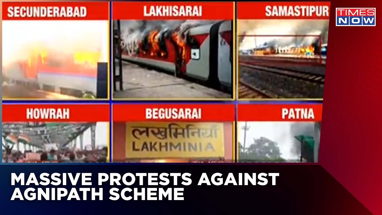 Bihar, UP, MP, Rajasthan, Telangana Youths Protest Against Agnipath Scheme | Exclusive