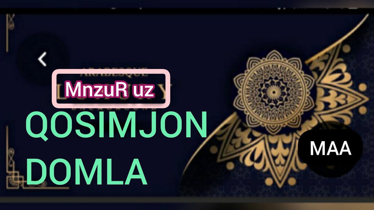 Juda Kuchli Maruza | Qosimjon domla