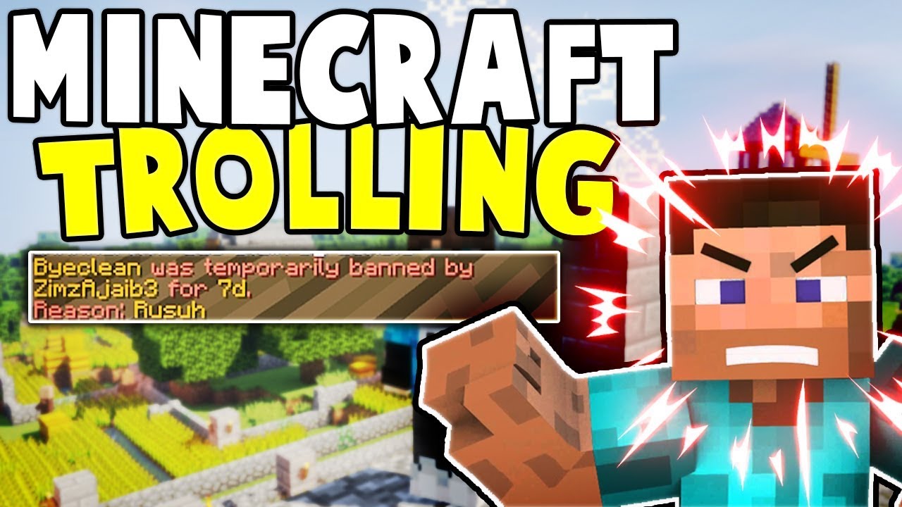 NGETROLL SALAHIN ORANG TIDAK BERSALAH SAMPAI MARAH ! 😱 - MINECRAFT TROLL INDONESIA