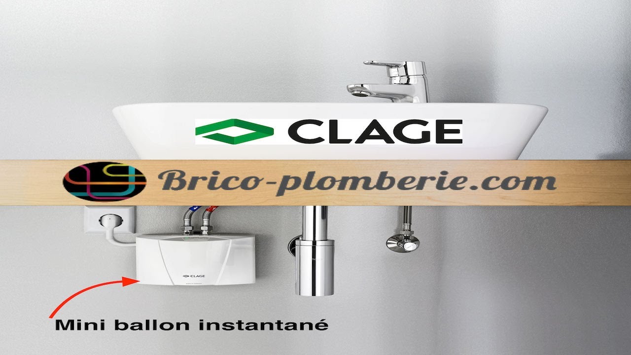 Comment installer un mini ballon instantané ? - TUTO VIDÉO BRICO-PLOMBERIE.COM