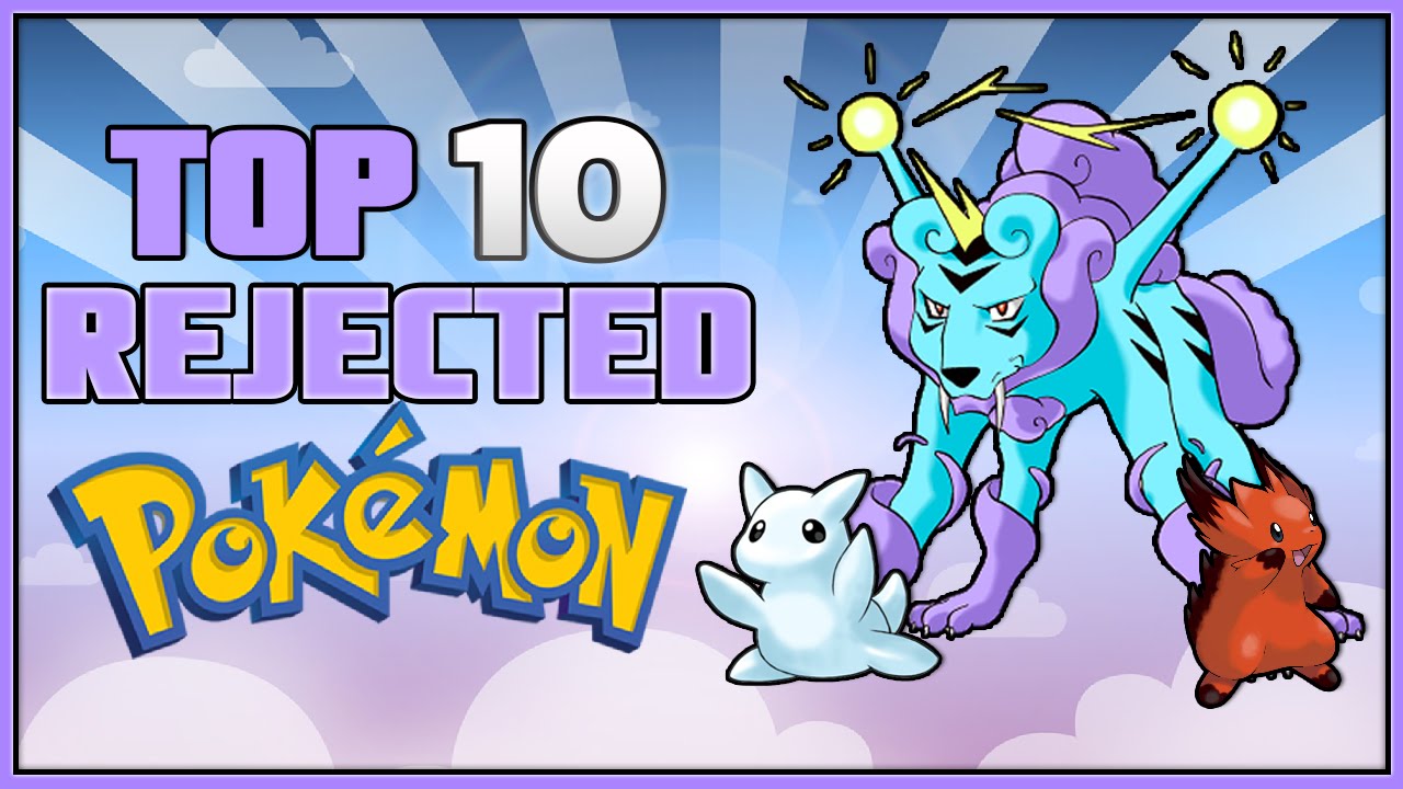 Top 10 Rejected Beta Pokémon