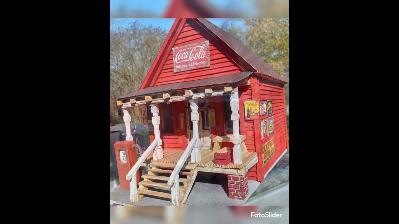 Old Country Stores - Mimiature Replicas by Philip Crews