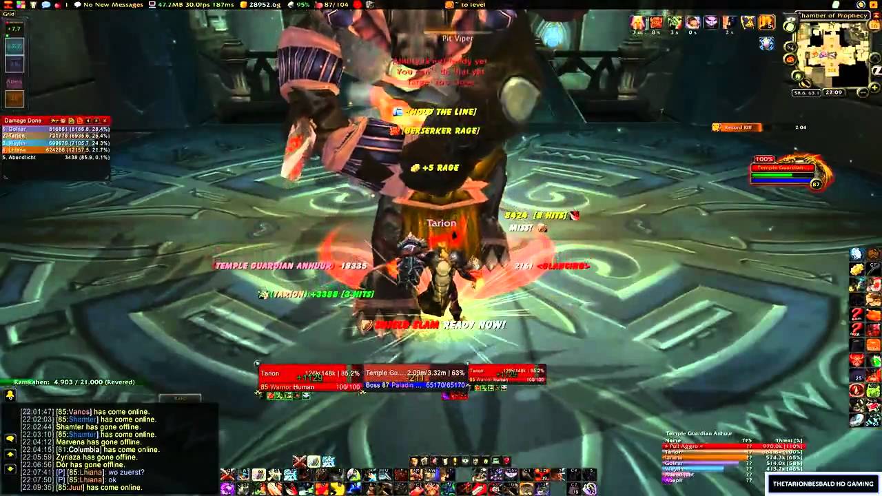 TTB Halls of Origination: Temple Guardian Anhuur - WoW:Cataclysm Heroic Instance Guide