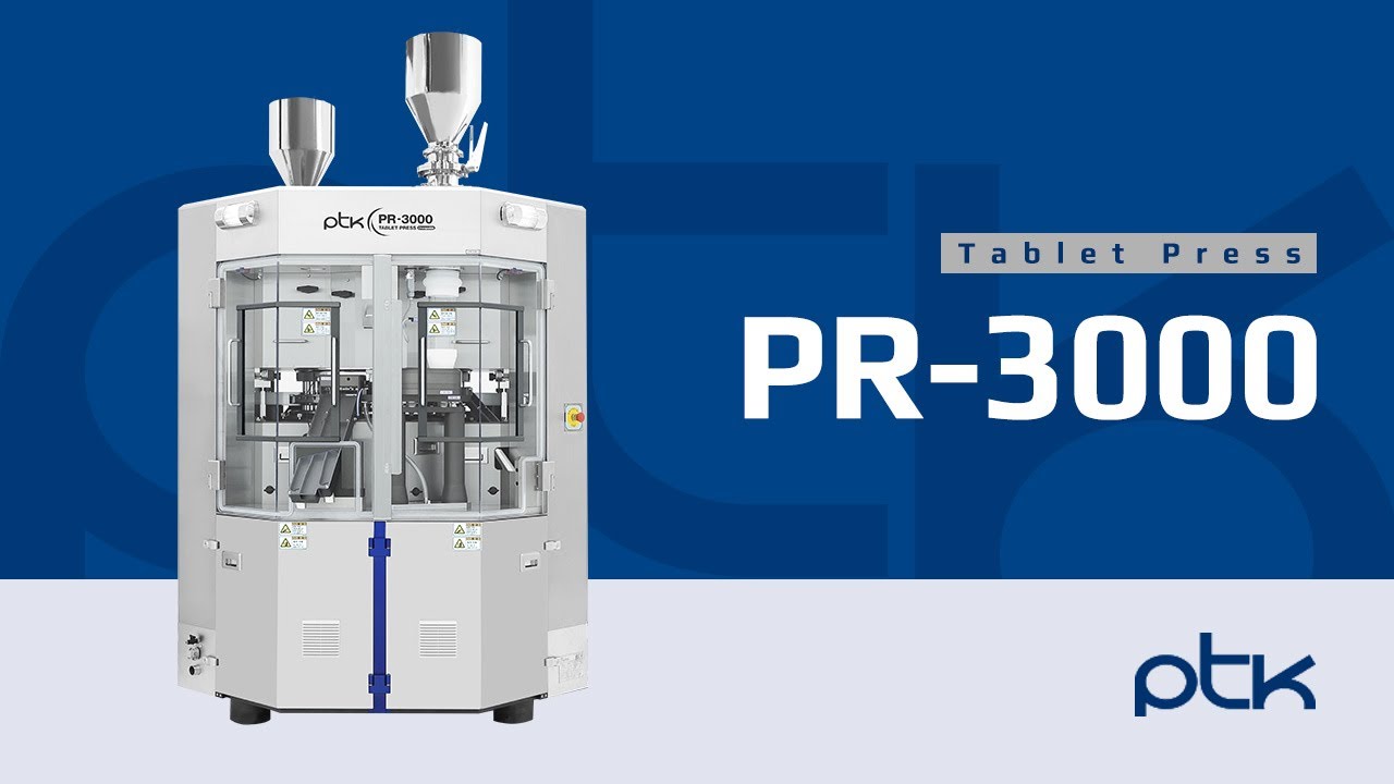 PTK Tablet Press, PR 3000 Series