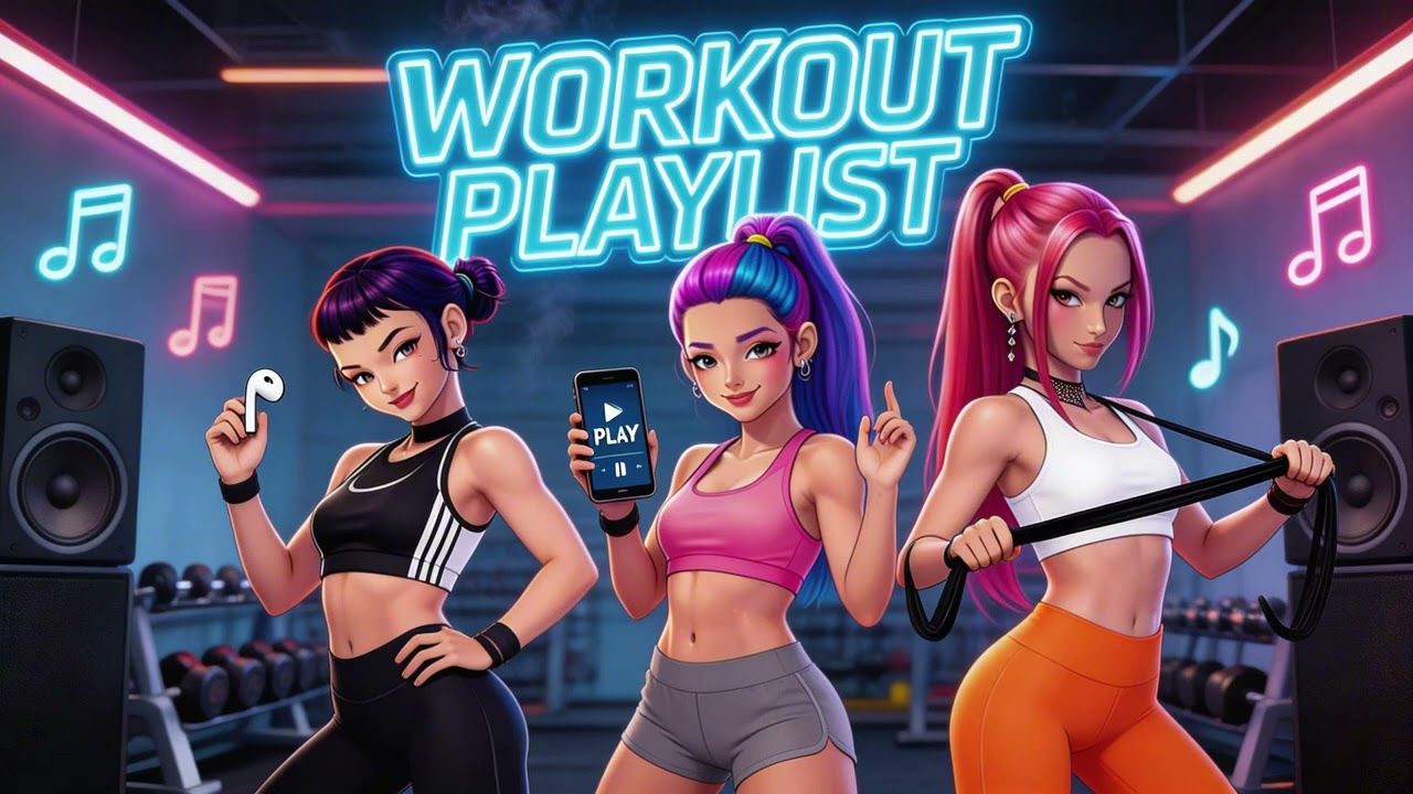 Плейлист Wokout - Stronger - EDM