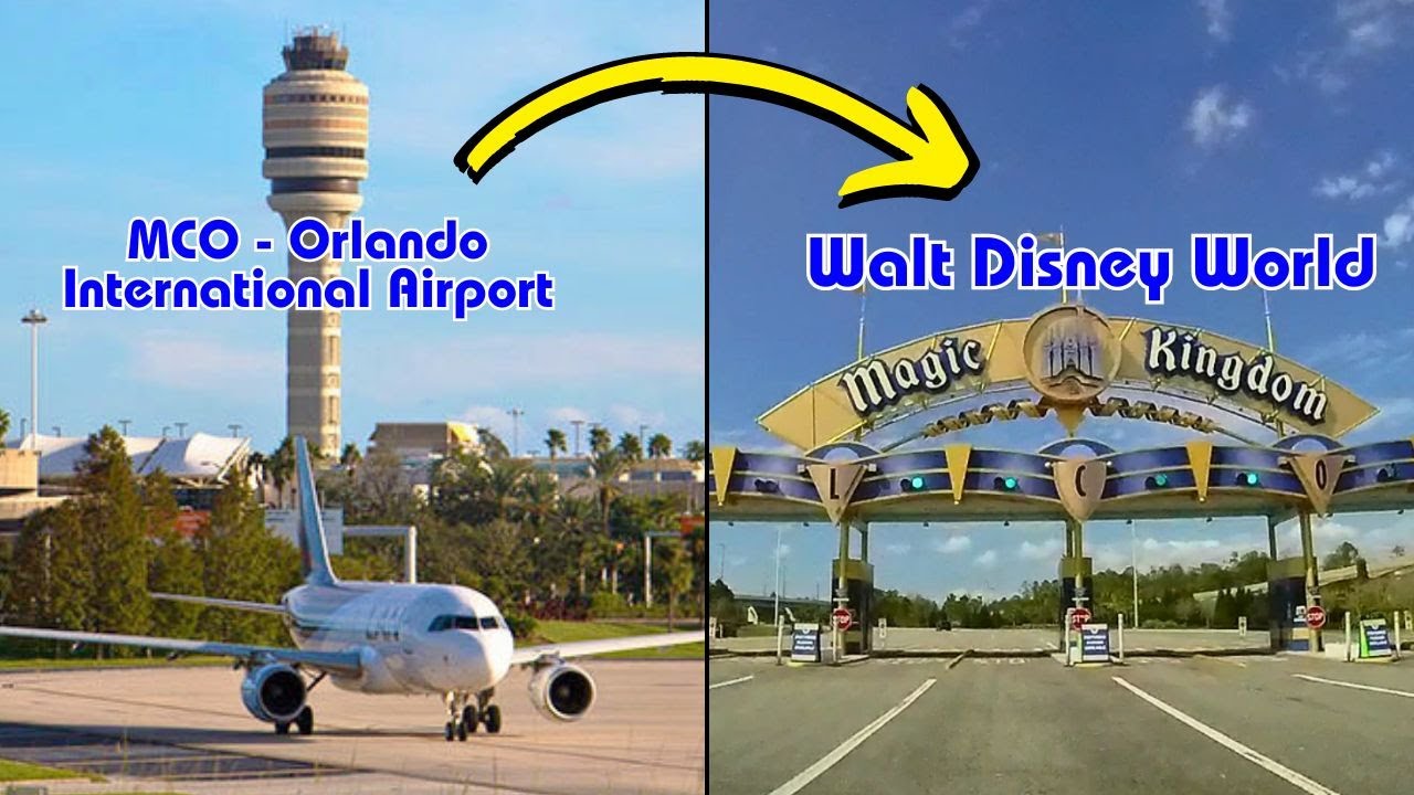 Driving to Walt Disney World from Orlando International Airport MCO