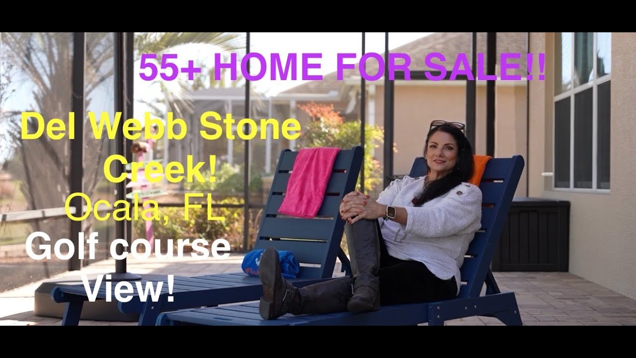 Explore this 55+ HOME FOR SALE! Del Webb Stone Creek! Priced to Sell!