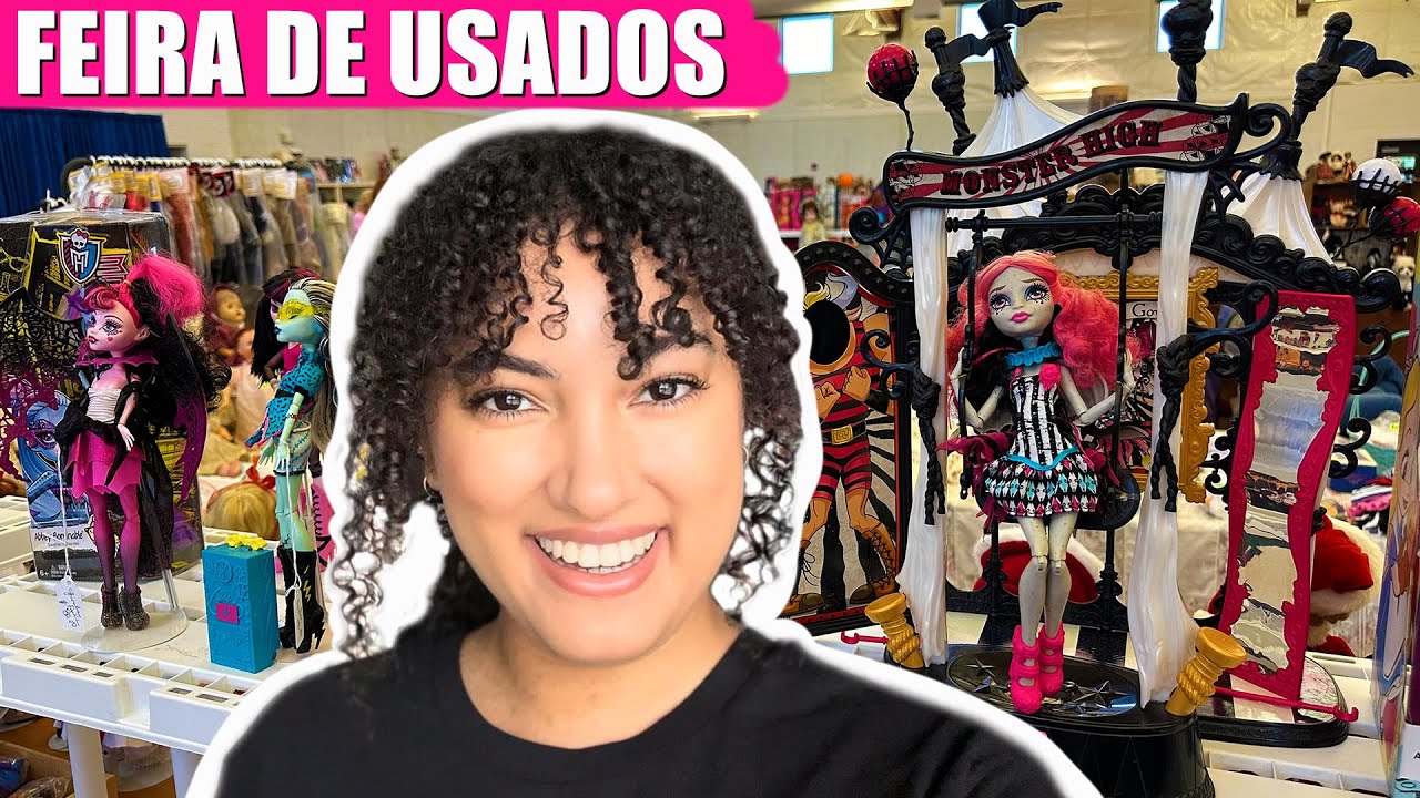FEIRA DE BONECAS ANTIGAS COM BARBIE VINTAGE E MONSTER HIGH NOS EUA