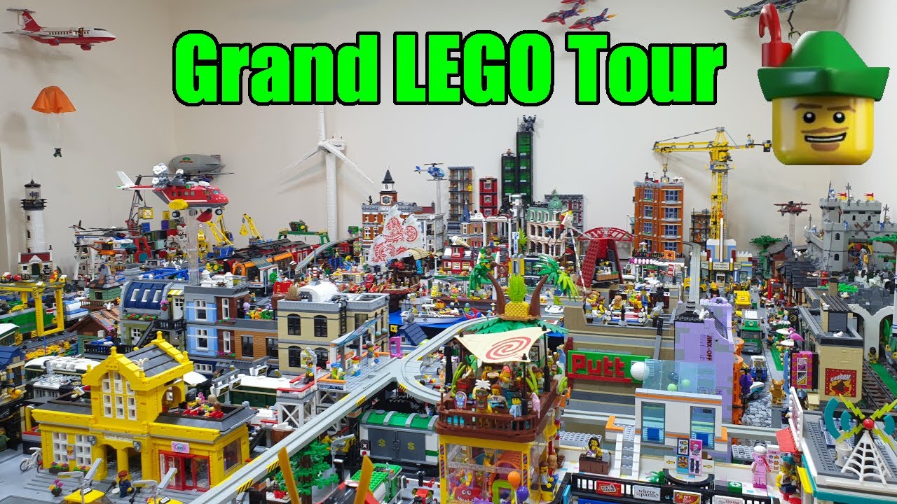 Big Huge Massive, Grand LEGO City Tour 😲🧱🏙🚌🏹