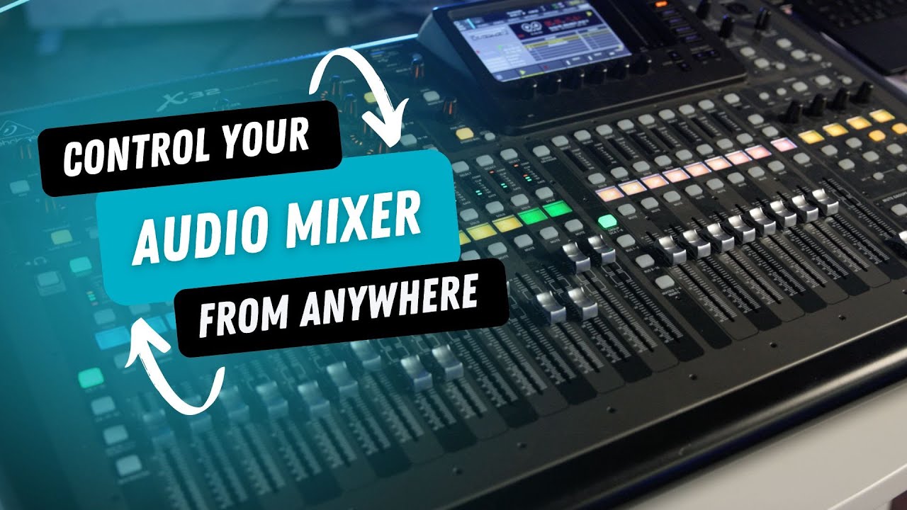 Как удалённо микшировать звук с помощью Behringer X32