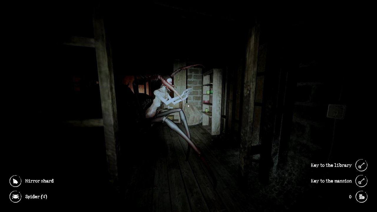 This game is very scary! 😱 Occult #1 Abandoned mansion story. Lifting the curse ending