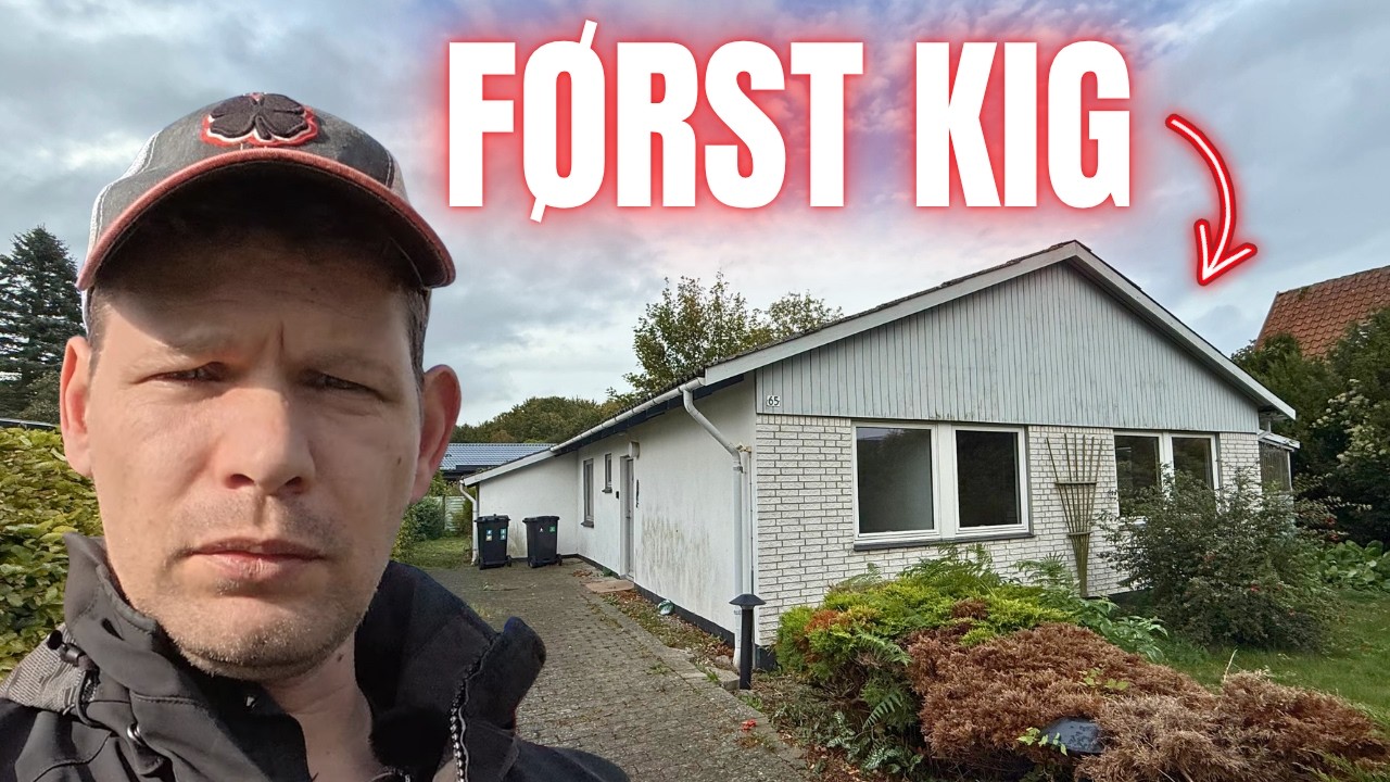 🏡 Første kig på kursists 6. ejendom | Hvidt murstenshus med potentiale