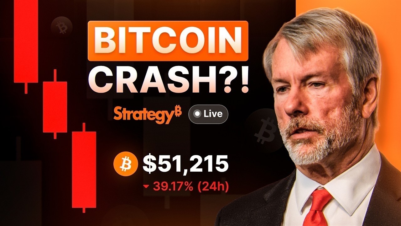 LIVE: BITCOIN CRASHING? Michael Saylor on BTC & MSTR Prediction 2026